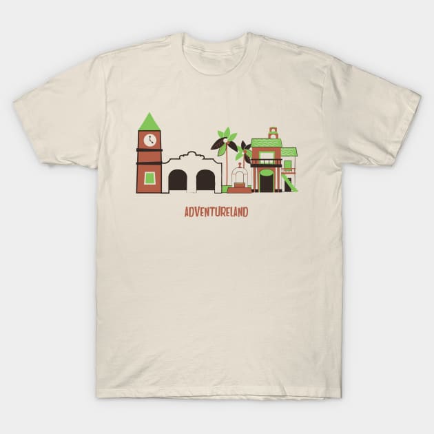 Adventureland III T-Shirt by Lunamis